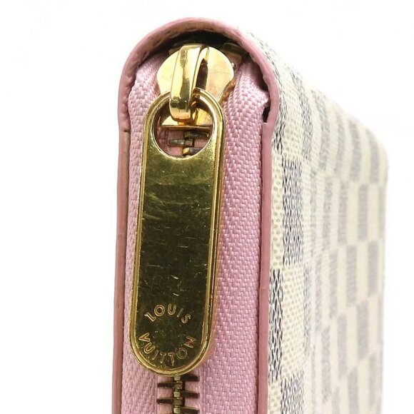 Auth LOUIS VUITTON Damier Azur Zippy Wallet Long Wallet - Picture 5 of 16